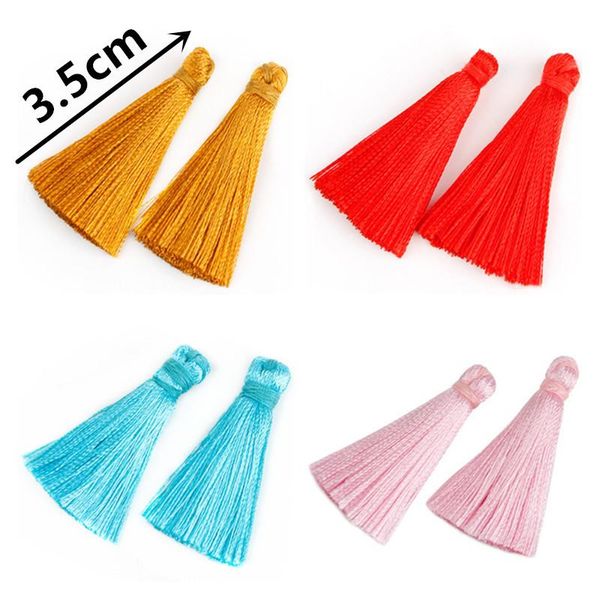 10pcs 3.5cm polyester silk tassel crafts brush for earring charm making sati tassels pendant diy jewelry accessories handmade wmtxnl, Black
10pcs 3.5cm polyester silk tassel crafts brush for earring charm making sati tassels pendant diy jewelry accessories handmade wmtxnl, Black