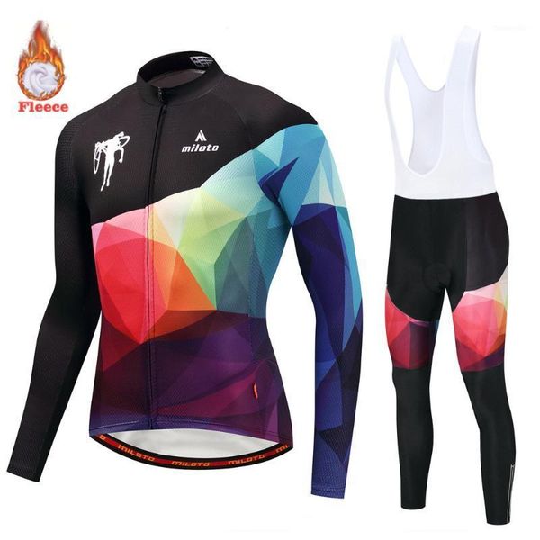 racing sets thermal winter fleece long sleeve cycling wear set mountain bike bicycle clothing sportswear milito1, Black;blue
racing sets thermal winter fleece long sleeve cycling wear set mountain bike bicycle clothing sportswear milito1, Black;blue