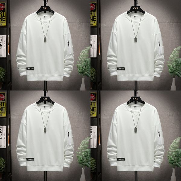 omabb autumn and winter crew long t-shirt neck men's trend fashion wear sleeve t-shirt sweater sweater men's wear eznq1, Black
omabb autumn and winter crew long t-shirt neck men's trend fashion wear sleeve t-shirt sweater sweater men's wear eznq1, Black