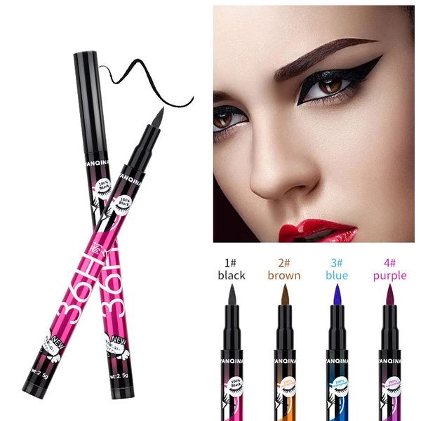 36h black waterproof liquid eyeliner make up beauty comestics long-lasting eye liner pencil makeup tools for eyeshadow
36h black waterproof liquid eyeliner make up beauty comestics long-lasting eye liner pencil makeup tools for eyeshadow