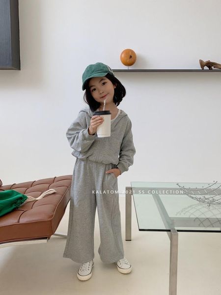 2021 new girls 2 pcs set hooded coat+long pants spring fashion girls suit kids clothes 2-8 years, White
2021 new girls 2 pcs set hooded coat+long pants spring fashion girls suit kids clothes 2-8 years, White