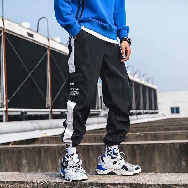 2020 men's pants sweatpants straight leg classic blend fashion hip hop cargo pants loose style hip hop for men1, Black
2020 men's pants sweatpants straight leg classic blend fashion hip hop cargo pants loose style hip hop for men1, Black