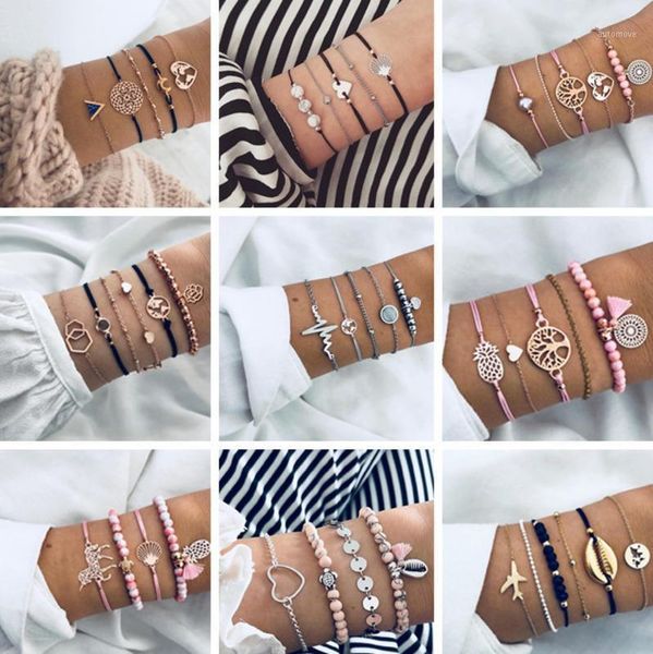 19 style bohemian style bracelets & bangles for women retro boho geometric bracelets sets women's fashion jewelry accessories1, Golden;silver
19 style bohemian style bracelets & bangles for women retro boho geometric bracelets sets women's fashion jewelry accessories1, Golden;silver