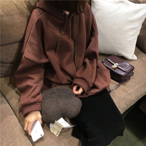 borzk trendy autumn korean bf lazy style jtvvu student mid-length sweatersweater sweater ins 2020 loose hooded thin, Black
borzk trendy autumn korean bf lazy style jtvvu student mid-length sweatersweater sweater ins 2020 loose hooded thin, Black