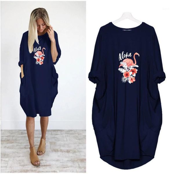 summer women dresses flamingo floral print clothing romantic loose women clothes plus size mini dress casual female fashion1, White;black
summer women dresses flamingo floral print clothing romantic loose women clothes plus size mini dress casual female fashion1, White;black