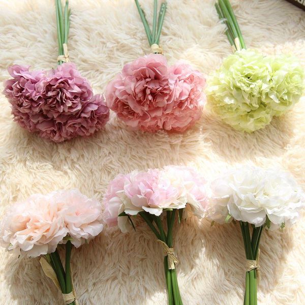 decorative flowers & wreaths 5pcs artificial peony simulation flower bouquet diy silk for home wedding decoration craft
decorative flowers & wreaths 5pcs artificial peony simulation flower bouquet diy silk for home wedding decoration craft