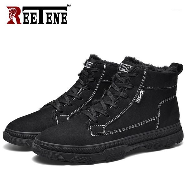 reetene fashion warm ankle men boots leather winter boots men keep warm plush male sneakers lace up basic plus size 461, Black
reetene fashion warm ankle men boots leather winter boots men keep warm plush male sneakers lace up basic plus size 461, Black