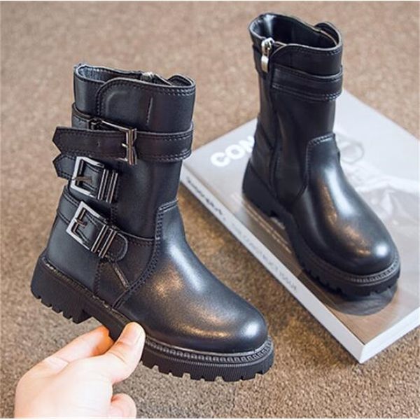 kids children mid calf girls black motorcycle boys fashion martin boots brand warm pu leather shoes new, Black;red
kids children mid calf girls black motorcycle boys fashion martin boots brand warm pu leather shoes new, Black;red