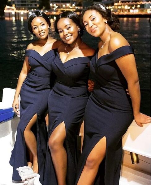 nigerian off shoulder bridesmaid dresses long simple slit stain african country wedding guest gowns maid of honor dress plus size l141, White;pink
nigerian off shoulder bridesmaid dresses long simple slit stain african country wedding guest gowns maid of honor dress plus size l141, White;pink