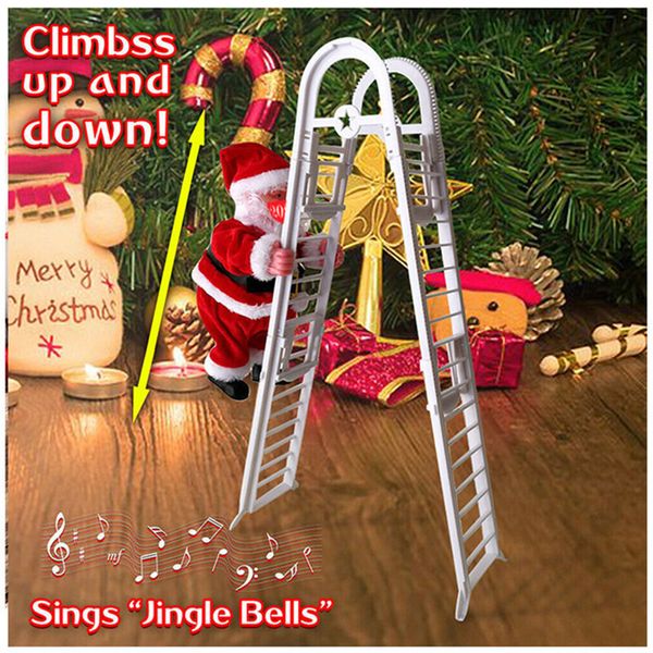 stairs christmas tree ornament electric stair climbing santa claus with face mask new year hangings gifts xmas decorations favor f110704
stairs christmas tree ornament electric stair climbing santa claus with face mask new year hangings gifts xmas decorations favor f110704
