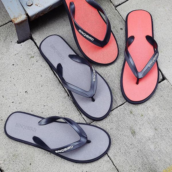 slippers men's summer fashion beach shoes flip flops men's antiskid outside wear cool slippers trend casual clip foot1, Black
slippers men's summer fashion beach shoes flip flops men's antiskid outside wear cool slippers trend casual clip foot1, Black