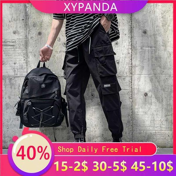 men's pants xypanda street trend hip-hop embroidery tooling beam feet multi-pocket function nine points casual men1, Black
men's pants xypanda street trend hip-hop embroidery tooling beam feet multi-pocket function nine points casual men1, Black