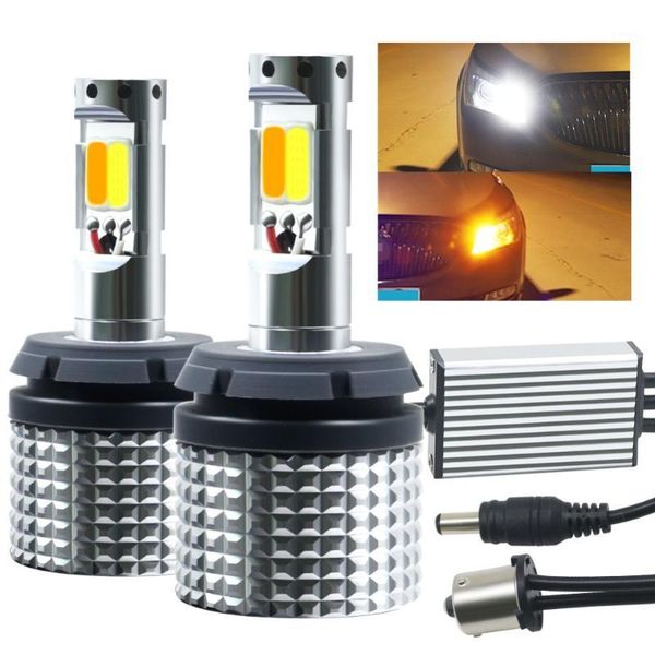 emergency lights 2x daytime running light 1156 7440 7443 3157 3156 socket led bulb white driving yellow turn signal lamps for auto car drl1
emergency lights 2x daytime running light 1156 7440 7443 3157 3156 socket led bulb white driving yellow turn signal lamps for auto car drl1