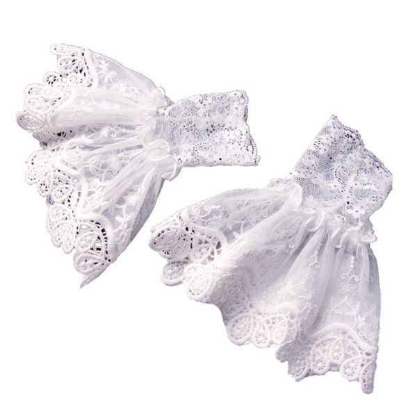 five fingers gloves female sweater fake sleeves hollow crochet lace ruffles horn cuffs wrist warmers 85wb, Blue;gray
five fingers gloves female sweater fake sleeves hollow crochet lace ruffles horn cuffs wrist warmers 85wb, Blue;gray