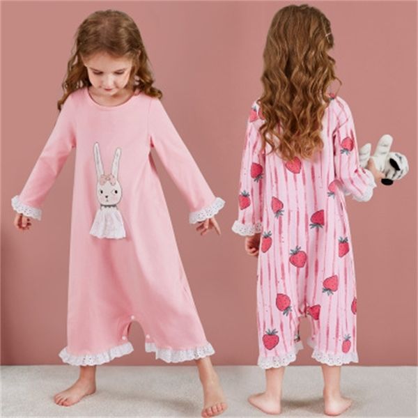 children's nightdress girls home clothes cartoon strawberry cotton one-piece pajamas princess baby long sleeve nightdress 201104, Blue;red
children's nightdress girls home clothes cartoon strawberry cotton one-piece pajamas princess baby long sleeve nightdress 201104, Blue;red