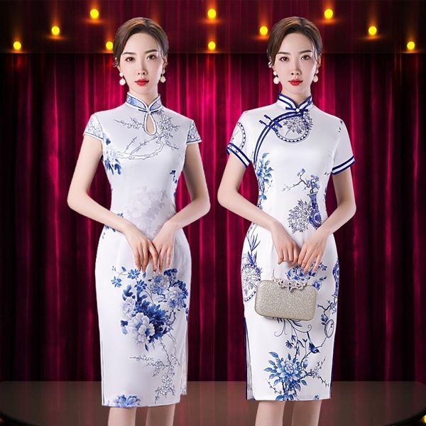 fcp6v 2020 new traditional improved daily size satin cheongsam mid-layer elegant blue and white porcelain large cheongsam jsjo2, Black;gray
fcp6v 2020 new traditional improved daily size satin cheongsam mid-layer elegant blue and white porcelain large cheongsam jsjo2, Black;gray