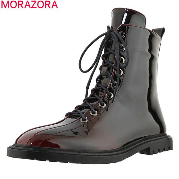 boots morazora 2021 large size 34-42 ankle genuine leather comfortable low heel square toe women ladies shoes, Black
boots morazora 2021 large size 34-42 ankle genuine leather comfortable low heel square toe women ladies shoes, Black