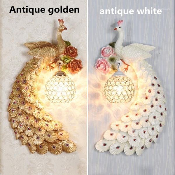 wall lamp european retro peacock decorative creative living room background bedroom bedside aisle gold white light1
wall lamp european retro peacock decorative creative living room background bedroom bedside aisle gold white light1