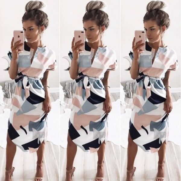 95aiq women's long v-neck square printed mid-length dresses women's dresslong skirt dress v-neck skirt printed mid-length dress sq, Black;gray
95aiq women's long v-neck square printed mid-length dresses women's dresslong skirt dress v-neck skirt printed mid-length dress sq, Black;gray