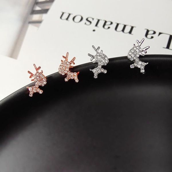 stud exquisite inlaid zircon cute lamb earrings fashion trend wedding earring for women prom party jewelry, Golden;silver
stud exquisite inlaid zircon cute lamb earrings fashion trend wedding earring for women prom party jewelry, Golden;silver