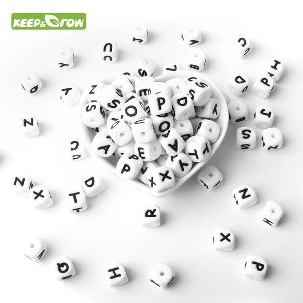 keepgrow 500pcs / много букв алфавита шариков 12 мм силиконовые бусины для изготовления ювелирных изделий младенца teether имя diy 26letters
keepgrow 500pcs / много букв алфавита шариков 12 мм силиконовые бусины для изготовления ювелирных изделий младенца teether имя diy 26letters