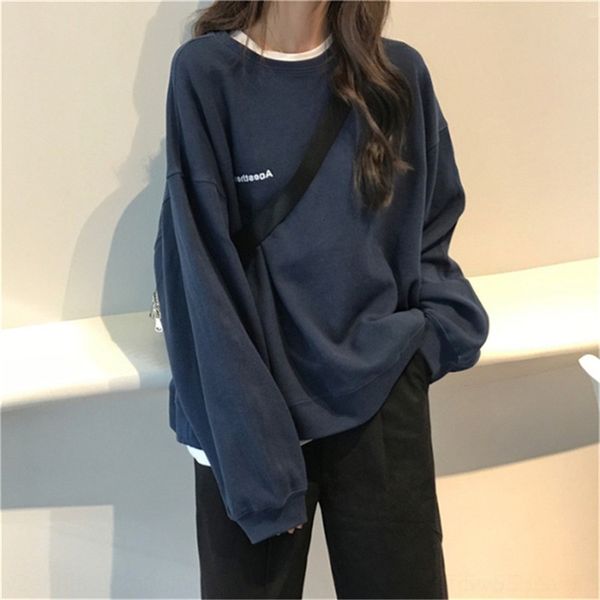 g3zx9 thin shirt super fire loose women's autumn large size sweater printed round neck women's harajuku base sweater w2own, Black
g3zx9 thin shirt super fire loose women's autumn large size sweater printed round neck women's harajuku base sweater w2own, Black