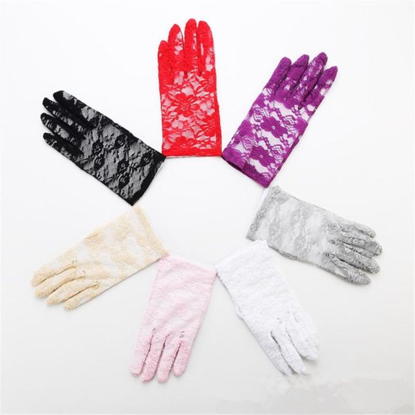 five fingers gloves lace floral for nightclub or jazz dance accessory banquet performance, Blue;gray
five fingers gloves lace floral for nightclub or jazz dance accessory banquet performance, Blue;gray