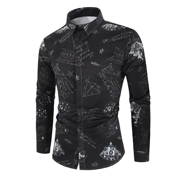 men mathematical equation shirts 2021 new fashion design casual shirt 3d print social long sleeves slim fit shirt, White;black
men mathematical equation shirts 2021 new fashion design casual shirt 3d print social long sleeves slim fit shirt, White;black