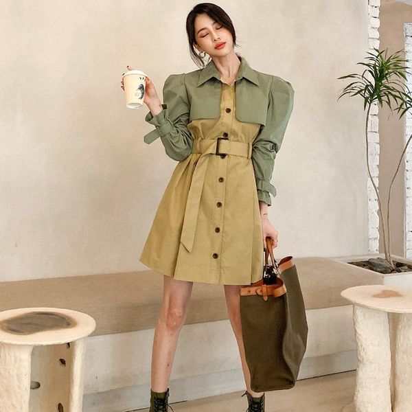 women's trench coats arrival women fashion comfortable coat professional temperament single breasted long patchwork, Tan;black
women's trench coats arrival women fashion comfortable coat professional temperament single breasted long patchwork, Tan;black