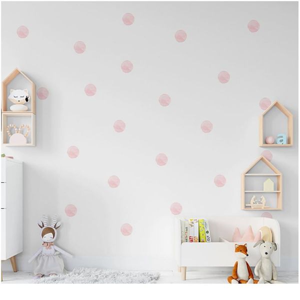 36 pcs/set watercolor dot wall stickers for kids rooms decoration diy fade resistance for home bedro wmtqnc
36 pcs/set watercolor dot wall stickers for kids rooms decoration diy fade resistance for home bedro wmtqnc