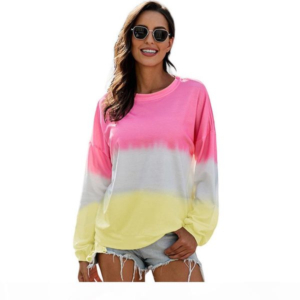 women rainbow gradient hoodie autumn long sleeves striped pullover patchwork casual weatshirts clothes t-shirt shirts tee ljja3139, Black
women rainbow gradient hoodie autumn long sleeves striped pullover patchwork casual weatshirts clothes t-shirt shirts tee ljja3139, Black