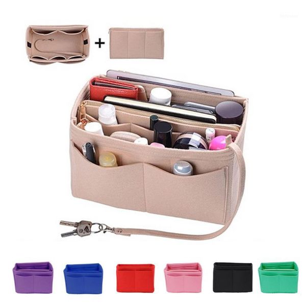 cosmetic bags & cases multi pocket felt purse handbag organizer insert storage tote shaper fabric bag wash bag1
cosmetic bags & cases multi pocket felt purse handbag organizer insert storage tote shaper fabric bag wash bag1