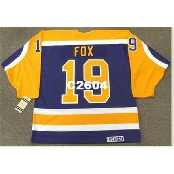 men #19 jim fox los angeles kings 1984 ccm vintage away home hockey jersey or custom any name or number retro jersey, Black
men #19 jim fox los angeles kings 1984 ccm vintage away home hockey jersey or custom any name or number retro jersey, Black