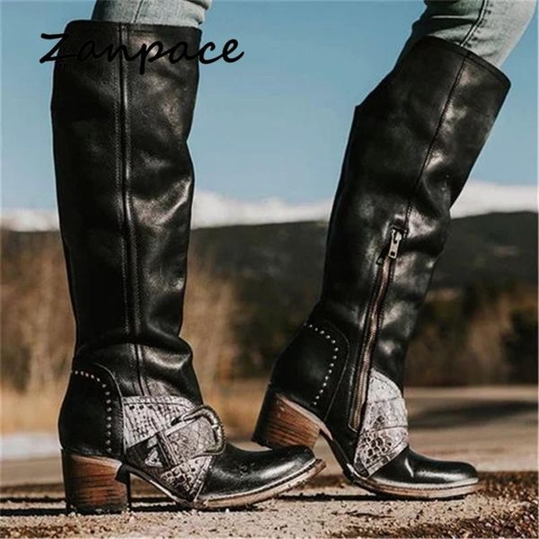 zanpace large size 43 winter boots women 2020 retro high tube thick with women's shoes mid-calf zipper thigh high boots woman, Black
zanpace large size 43 winter boots women 2020 retro high tube thick with women's shoes mid-calf zipper thigh high boots woman, Black