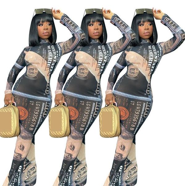 плюс размеры женские платья sexy dollar printed мода длинные рукава высокий воротник платья maxiskit bodycon платья партии дизайнер одежды c, White
плюс размеры женские платья sexy dollar printed мода длинные рукава высокий воротник платья maxiskit bodycon платья партии дизайнер одежды c, White