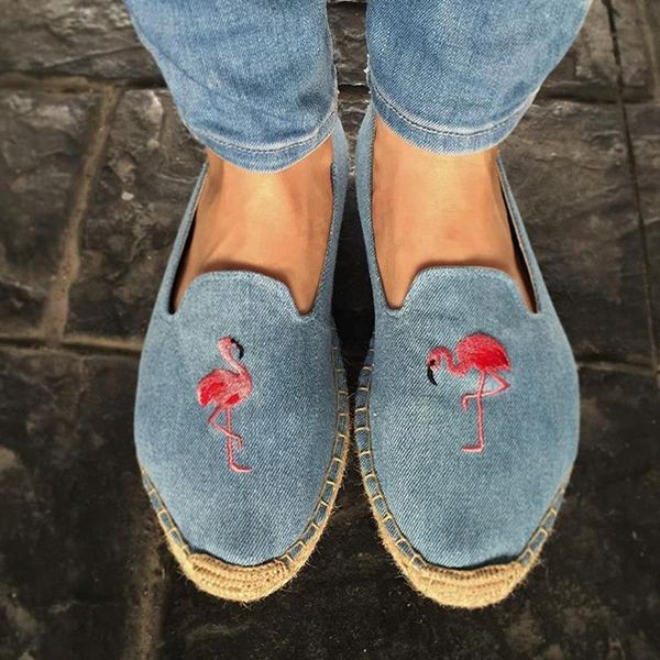 20 women's espadrille embroider shoes comfortable slippers ladies womens casual shoes breathable flax hemp canvas blue flamingo 1006, Black;white
20 women's espadrille embroider shoes comfortable slippers ladies womens casual shoes breathable flax hemp canvas blue flamingo 1006, Black;white