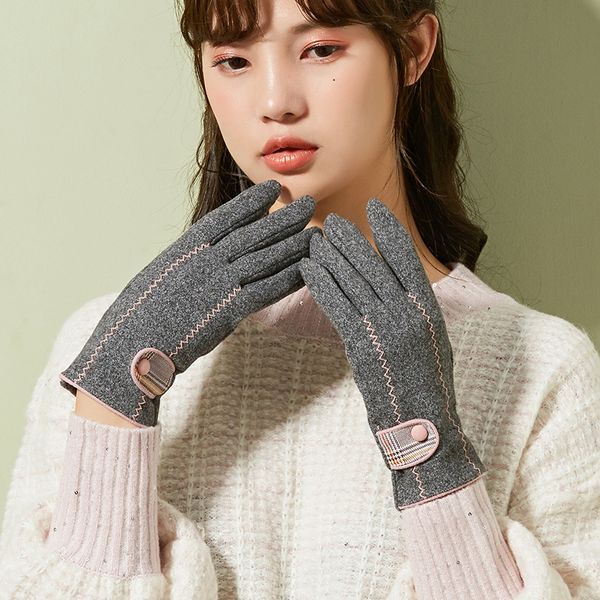 gloves winter female ins cute plush thick touch screen warm, cold proof, antie cycling, outdoor writing student han, Blue;gray
gloves winter female ins cute plush thick touch screen warm, cold proof, antie cycling, outdoor writing student han, Blue;gray