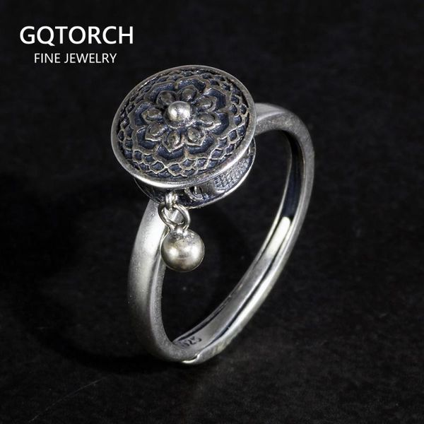 cluster rings 100% 925 silver tibetan prayer wheel ring buddhist for women lady rotating om mantra shift good luck, Golden;silver
cluster rings 100% 925 silver tibetan prayer wheel ring buddhist for women lady rotating om mantra shift good luck, Golden;silver