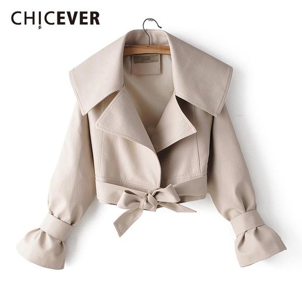 women's jackets chicever patchwork pu short for women lapel long sleeve lace up bowknot streetwear coats female 2021 fashion clothes, Black;brown
women's jackets chicever patchwork pu short for women lapel long sleeve lace up bowknot streetwear coats female 2021 fashion clothes, Black;brown