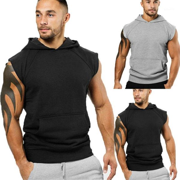 pure color mens gym singlet hoodies sweatshirts sleeveless muscle gym sport slim tank vest male fitness bodybuilding hoodies1, Black
pure color mens gym singlet hoodies sweatshirts sleeveless muscle gym sport slim tank vest male fitness bodybuilding hoodies1, Black