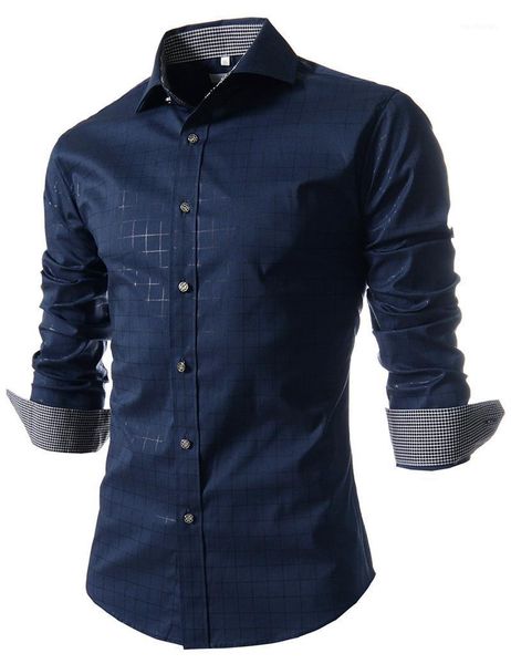 men's casual shirts men plaid long sleeve brand shirt spring autumn fashion dress business camisa social asian size1, White;black
men's casual shirts men plaid long sleeve brand shirt spring autumn fashion dress business camisa social asian size1, White;black