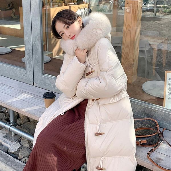 2020 new down jacket female long white duck down coats fur collar knee coats 2020 winter new women jacket1, Black
2020 new down jacket female long white duck down coats fur collar knee coats 2020 winter new women jacket1, Black