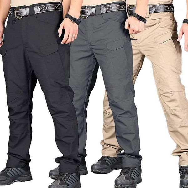 men solid color quick dry multi-pockets outdoors tactical cargo pants trousers1, Black
men solid color quick dry multi-pockets outdoors tactical cargo pants trousers1, Black