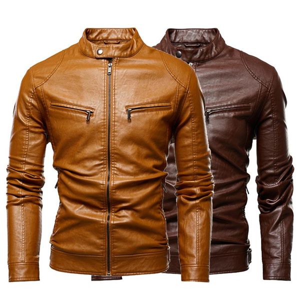 men's fur & faux men autumn leather jacket brand casual motor distressed coat male winter vintage outwear jackets 2021, Black
men's fur & faux men autumn leather jacket brand casual motor distressed coat male winter vintage outwear jackets 2021, Black