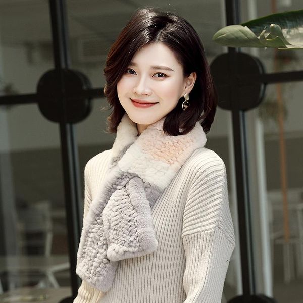 lantafe scarf women fur scarf real fur stitching color protect neck keep warm winter fashion ladies, Blue;gray
lantafe scarf women fur scarf real fur stitching color protect neck keep warm winter fashion ladies, Blue;gray