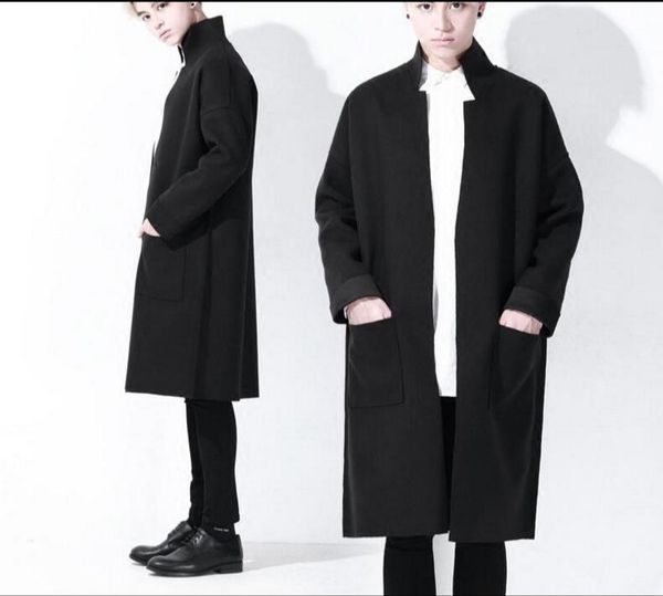 2021 new autumn winter of men cardigan wool woolen coat in long unbuttoned jacket. s-6xl mntk, Black
2021 new autumn winter of men cardigan wool woolen coat in long unbuttoned jacket. s-6xl mntk, Black