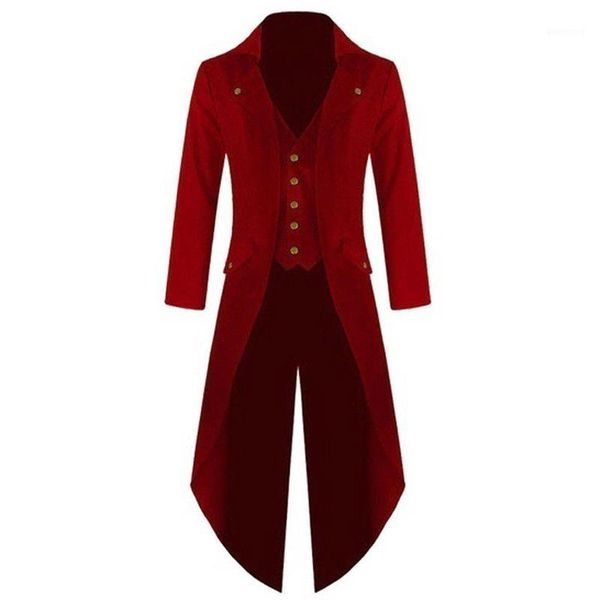 men's jackets men fashion tailcoat gothic steampunk coat outfit overcoat uniform male's clothing party jacket retro swallow jacket, Black;brown
men's jackets men fashion tailcoat gothic steampunk coat outfit overcoat uniform male's clothing party jacket retro swallow jacket, Black;brown