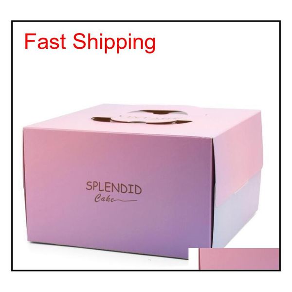 20 designs portable cake carriers with cork base 8 inch/6 inch handle bakery cake boxes pastry biscuit mousse bread qylwuc bdesports 
20 designs portable cake carriers with cork base 8 inch/6 inch handle bakery cake boxes pastry biscuit mousse bread qylwuc bdesports