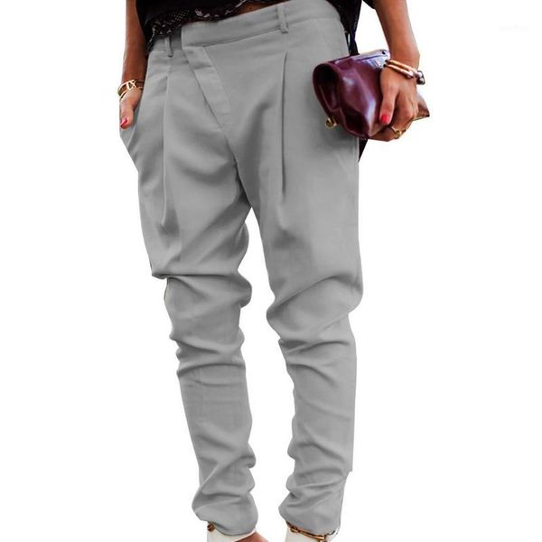 women ladies casual long fashion simple solid color wild office work feet pants high waist pants1, Black;white
women ladies casual long fashion simple solid color wild office work feet pants high waist pants1, Black;white