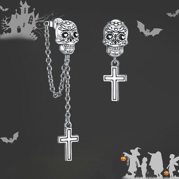 bamoer 2020 authentic 925 sterling silver skull with cross stud earrings for women silver ear earring jewelry bse419 wmtlgh bdesybag, Bronze;silver
bamoer 2020 authentic 925 sterling silver skull with cross stud earrings for women silver ear earring jewelry bse419 wmtlgh bdesybag, Bronze;silver